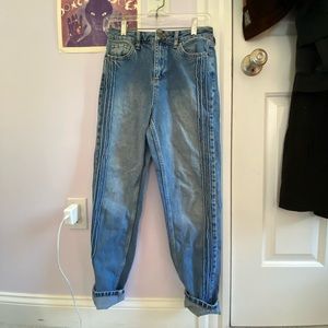 BDG urban outfitters dark wash mom jeans
